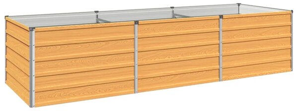 Povišeni vrtni krevet Prirodna 240 x 80 x 55 cm - 240 x 80 x 55 cm Prirodna