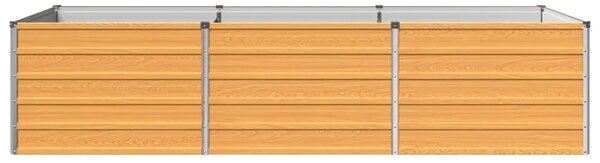 Povišeni vrtni krevet Prirodna 240 x 80 x 55 cm - 240 x 80 x 55 cm Prirodna