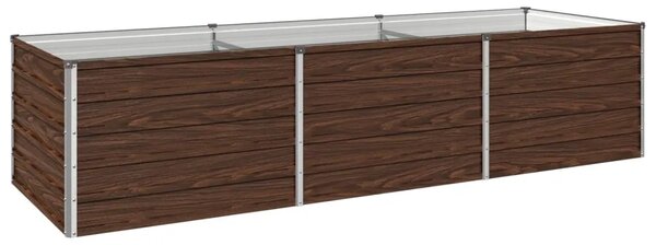 Povišeni vrtni krevet Crna 240 x 80 x 55 cm - 240 x 80 x 55 cm Crna