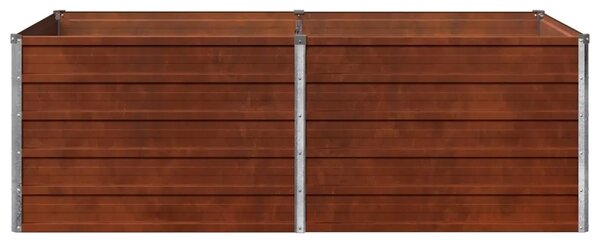Povišeni vrtni krevet Rđa 160 x 80 x 55 cm corton - 160 x 80 x 55 cm Otporni čelik
