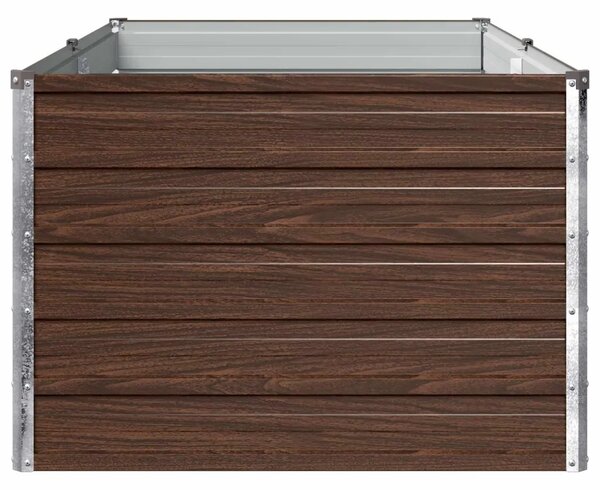 Povišeni vrtni krevet Crna 160 x 80 x 55 cm - 160 x 80 x 55 cm Crna