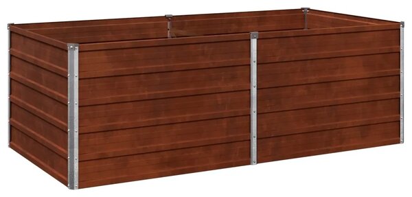 Povišeni vrtni krevet Rđa 160 x 80 x 55 cm corton - 160 x 80 x 55 cm Otporni čelik