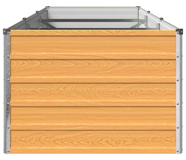 Povišeni vrtni krevet Prirodna 240 x 80 x 55 cm - 240 x 80 x 55 cm Prirodna