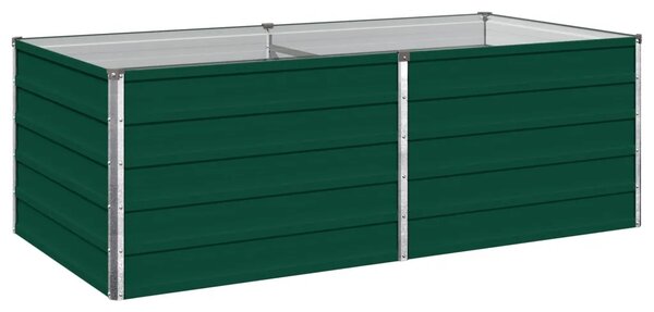 Povišeni vrtni krevet Zelena 160 x 80 x 55 cm - 160 x 80 x 55 cm Zelena
