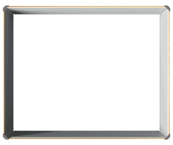 Povišeni vrtni krevet Prirodna 100 x 80 x 55 cm - 100 x 80 x 55 cm Prirodna