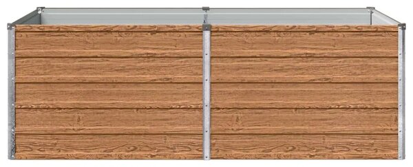 Povišeni vrtni krevet Drvena smeđa 160 x 80 x 55 cm - 160 x 80 x 55 cm Smeđa drvo