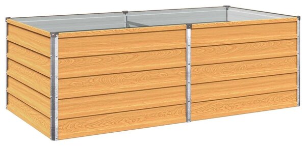Povišeni vrtni krevet Prirodna 160 x 80 x 55 cm - 160 x 80 x 55 cm Prirodna