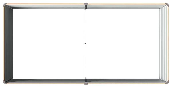 Povišeni vrtni krevet Prirodna 160 x 80 x 55 cm - 160 x 80 x 55 cm Prirodna