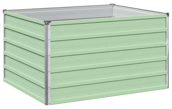 Povišeni vrtni krevet Pastelno zelena 100 x 80 x 55 cm - 100 x 80 x 55 cm Pastelno zelena
