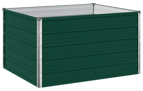 Povišeni vrtni krevet Zelena 100 x 80 x 55 cm - 100 x 80 x 55 cm Zelena