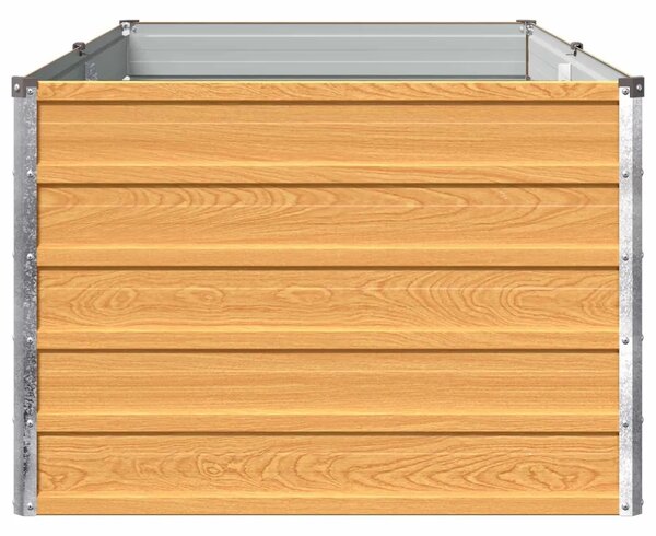 Povišeni vrtni krevet Prirodna 160 x 80 x 55 cm - 160 x 80 x 55 cm Prirodna