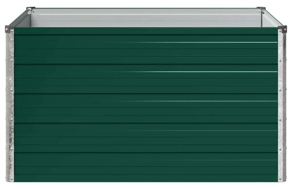 Povišeni vrtni krevet Zelena 100 x 80 x 55 cm - 100 x 80 x 55 cm Zelena