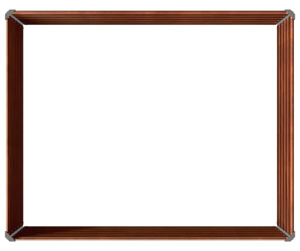 Povišeni vrtni krevet Rđa 100 x 80 x 55 cm corton - 100 x 80 x 55 cm Otporni čelik