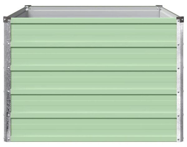 Povišeni vrtni krevet Pastelno zelena 100 x 80 x 55 cm - 100 x 80 x 55 cm Pastelno zelena