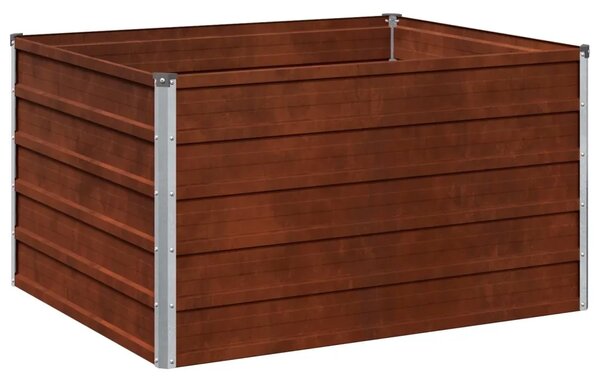 Povišeni vrtni krevet Rđa 100 x 80 x 55 cm corton - 100 x 80 x 55 cm Otporni čelik