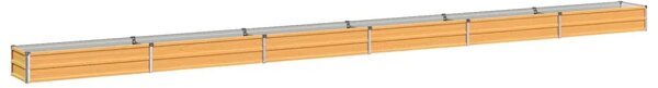 Povišeni vrtni krevet Prirodna 600 x 40 x 24 cm - 600 x 40 x 24 cm Prirodna