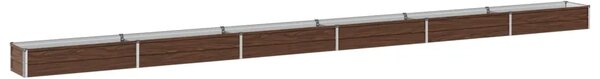 Povišeni vrtni krevet Crna 600 x 40 x 24 cm - 600 x 40 x 24 cm Crna
