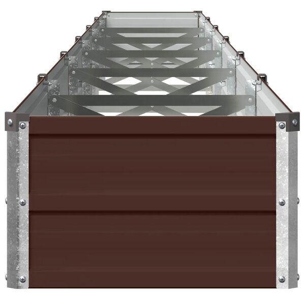 Povišeni vrtni krevet Smeđa 600 x 40 x 24 cm - 600 x 40 x 24 cm Smeđa