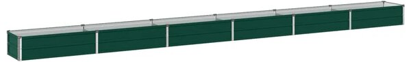 Povišeni vrtni krevet Zelena 480 x 40 x 24 cm - 480 x 40 x 24 cm Zelena