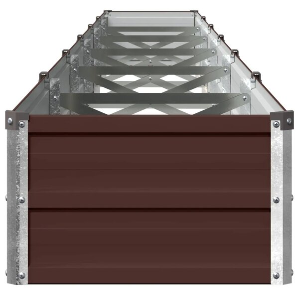 Povišeni vrtni krevet Smeđa 480 x 40 x 24 cm - 480 x 40 x 24 cm Smeđa