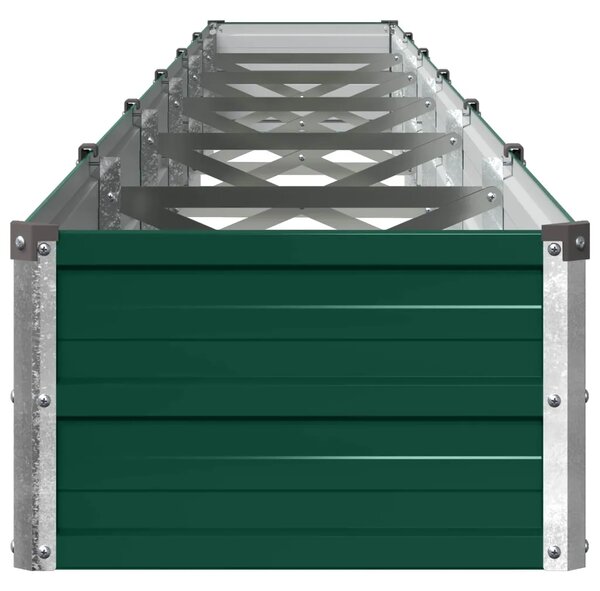 Povišeni vrtni krevet Zelena 480 x 40 x 24 cm - 480 x 40 x 24 cm Zelena