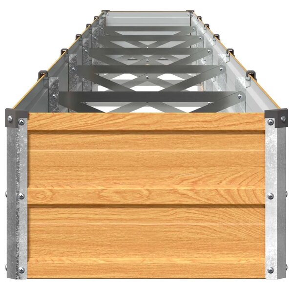 Povišeni vrtni krevet Prirodna 480 x 40 x 24 cm - 480 x 40 x 24 cm Prirodna