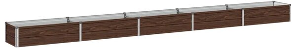 Povišeni vrtni krevet Crna 400 x 40 x 24 cm - 400 x 40 x 24 cm Crna