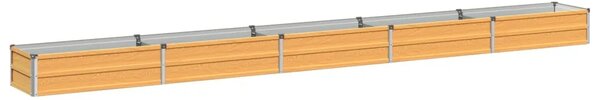 Povišeni vrtni krevet Prirodna 400 x 40 x 24 cm - 400 x 40 x 24 cm Prirodna