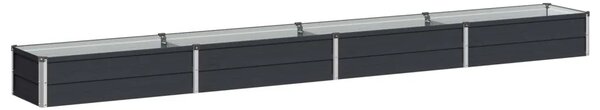 Povišeni vrtni krevet Antracit 320 x 40 x 24 cm - 320 x 40 x 24 cm Antracit