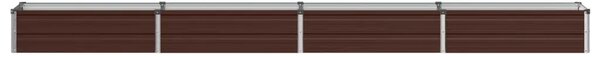 Povišeni vrtni krevet Smeđa 320 x 40 x 24 cm - 320 x 40 x 24 cm Smeđa