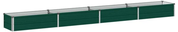 Povišeni vrtni krevet Zelena 320 x 40 x 24 cm - 320 x 40 x 24 cm Zelena