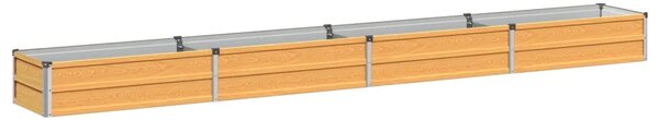 Povišeni vrtni krevet Prirodna 320 x 40 x 24 cm - 320 x 40 x 24 cm Prirodna