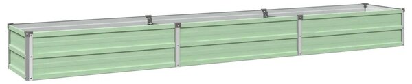 Povišeni vrtni krevet Pastelno zelena 240 x 40 x 24 cm - 240 x 40 x 24 cm Pastelno zelena