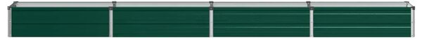 Povišeni vrtni krevet Zelena 320 x 40 x 24 cm - 320 x 40 x 24 cm Zelena