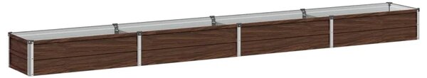Povišeni vrtni krevet Crna 320 x 40 x 24 cm - 320 x 40 x 24 cm Crna