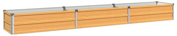 Povišeni vrtni krevet Prirodna 240 x 40 x 24 cm - 240 x 40 x 24 cm Prirodna