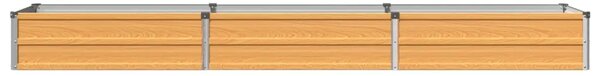 Povišeni vrtni krevet Prirodna 240 x 40 x 24 cm - 240 x 40 x 24 cm Prirodna