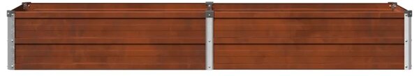 Povišeni vrtni krevet Rđa 160 x 40 x 24 cm corton - 160 x 40 x 24 cm Otporni čelik