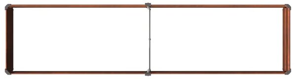 Povišeni vrtni krevet Rđa 160 x 40 x 24 cm corton - 160 x 40 x 24 cm Otporni čelik