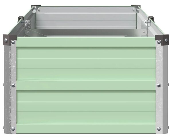 Povišeni vrtni krevet Pastelno zelena 160 x 40 x 24 cm - 160 x 40 x 24 cm Pastelno zelena