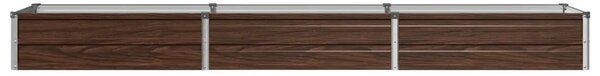 Povišeni vrtni krevet Crna 240 x 40 x 24 cm - 240 x 40 x 24 cm Crna