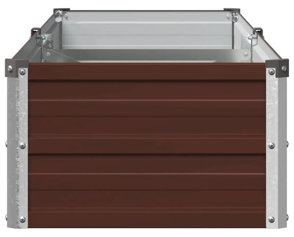 Povišeni vrtni krevet Smeđa 160 x 40 x 24 cm - 160 x 40 x 24 cm Smeđa