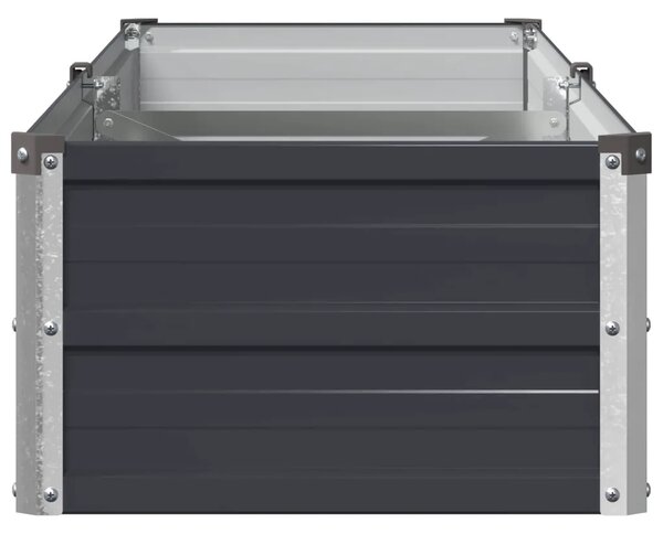 Povišeni vrtni krevet Antracit 160 x 40 x 24 cm - 160 x 40 x 24 cm Antracit