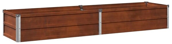 Povišeni vrtni krevet Rđa 160 x 40 x 24 cm corton - 160 x 40 x 24 cm Otporni čelik