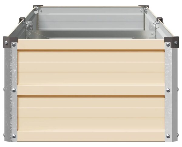 Povišeni vrtni krevet Slonovača 160 x 40 x 24 cm - 160 x 40 x 24 cm Slonovača