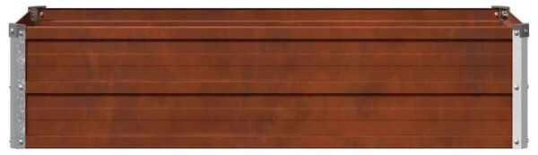 Povišeni vrtni krevet Rđa 100 x 40 x 24 cm corton - 100 x 40 x 24 cm Otporni čelik
