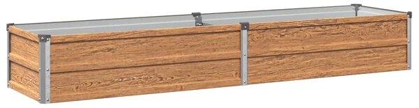Povišeni vrtni krevet Drvena smeđa 160 x 40 x 24 cm - 160 x 40 x 24 cm Smeđa drvo