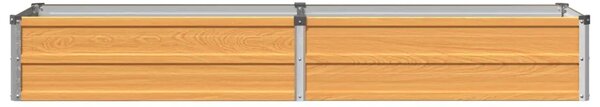Povišeni vrtni krevet Prirodna 160 x 40 x 24 cm - 160 x 40 x 24 cm Prirodna