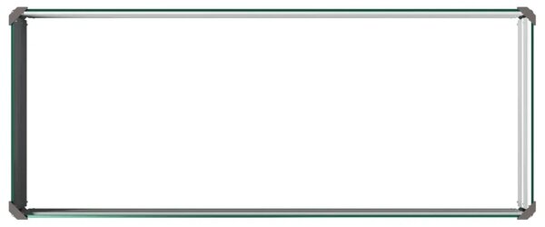 Povišeni vrtni krevet Zelena 100 x 40 x 24 cm - 100 x 40 x 24 cm Zelena