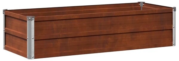Povišeni vrtni krevet Rđa 100 x 40 x 24 cm corton - 100 x 40 x 24 cm Otporni čelik
